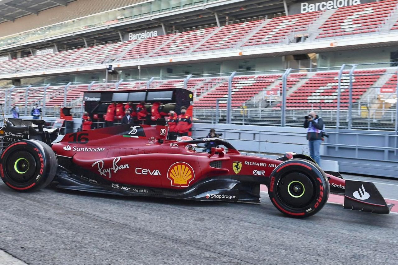 F1, test Barcellona 2022: le immagini