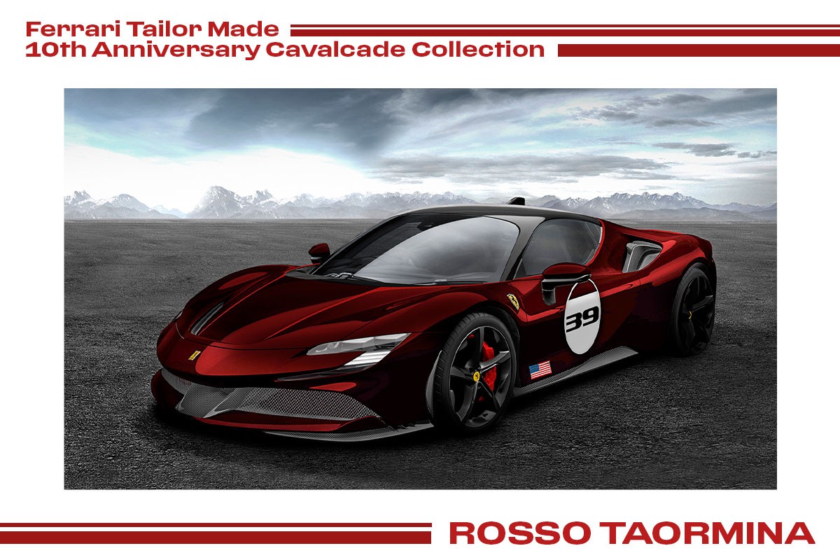 Ferrari SF90 Stradale Rosso Taormina Tailor Made: le immagini ufficiali