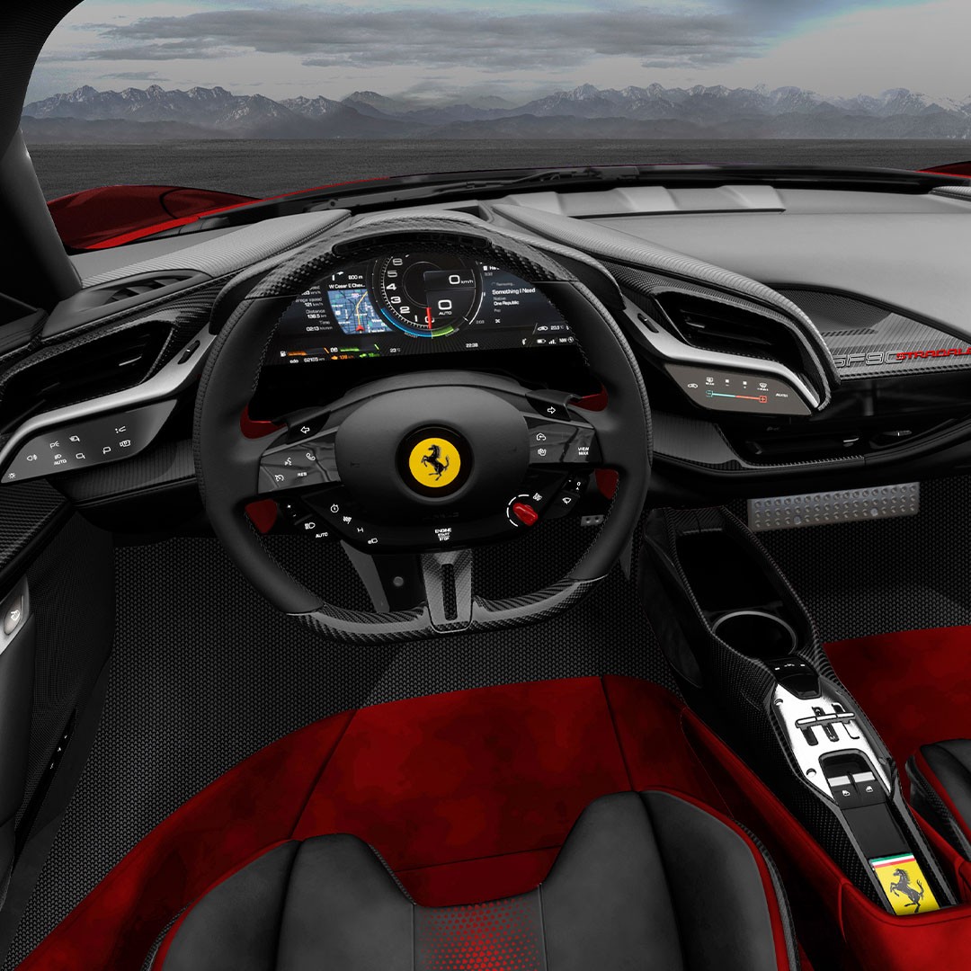 Ferrari SF90 Stradale Rosso Taormina Tailor Made: le immagini ufficiali