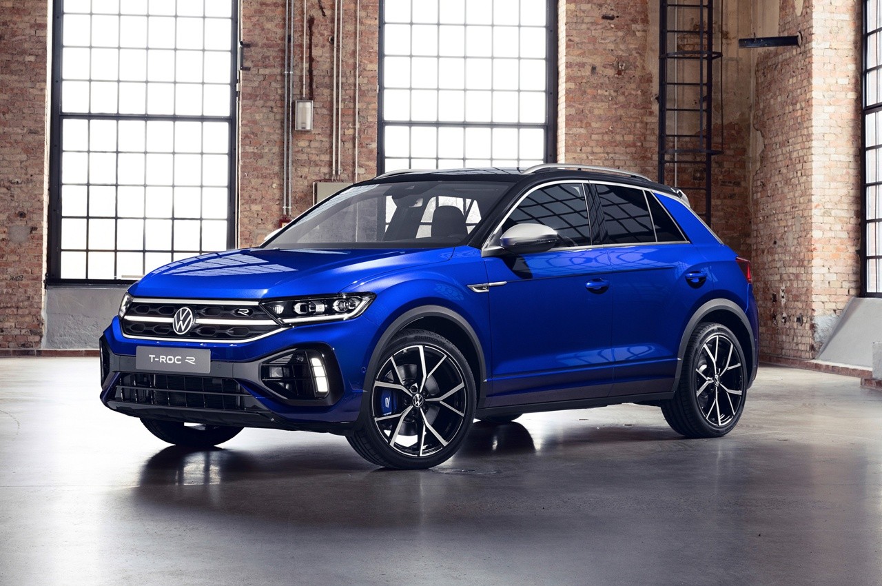 Volkswagen T-Roc R 2022: immagini ufficiali