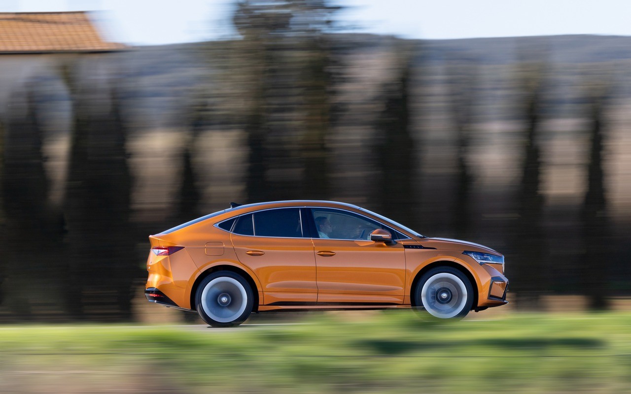 Skoda Enyaq Coupé iV: nuove immagini