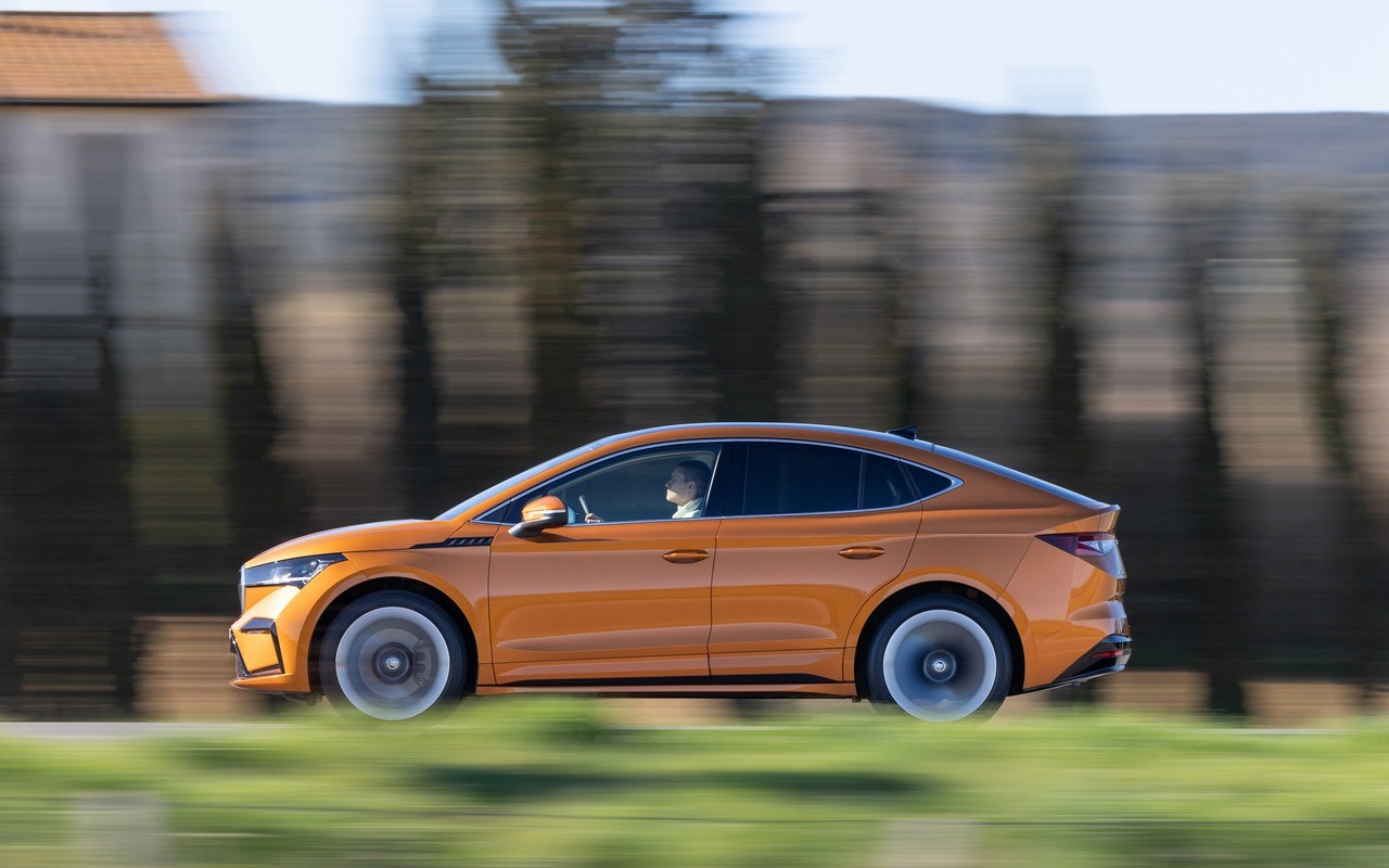 Skoda Enyaq Coupé iV: nuove immagini