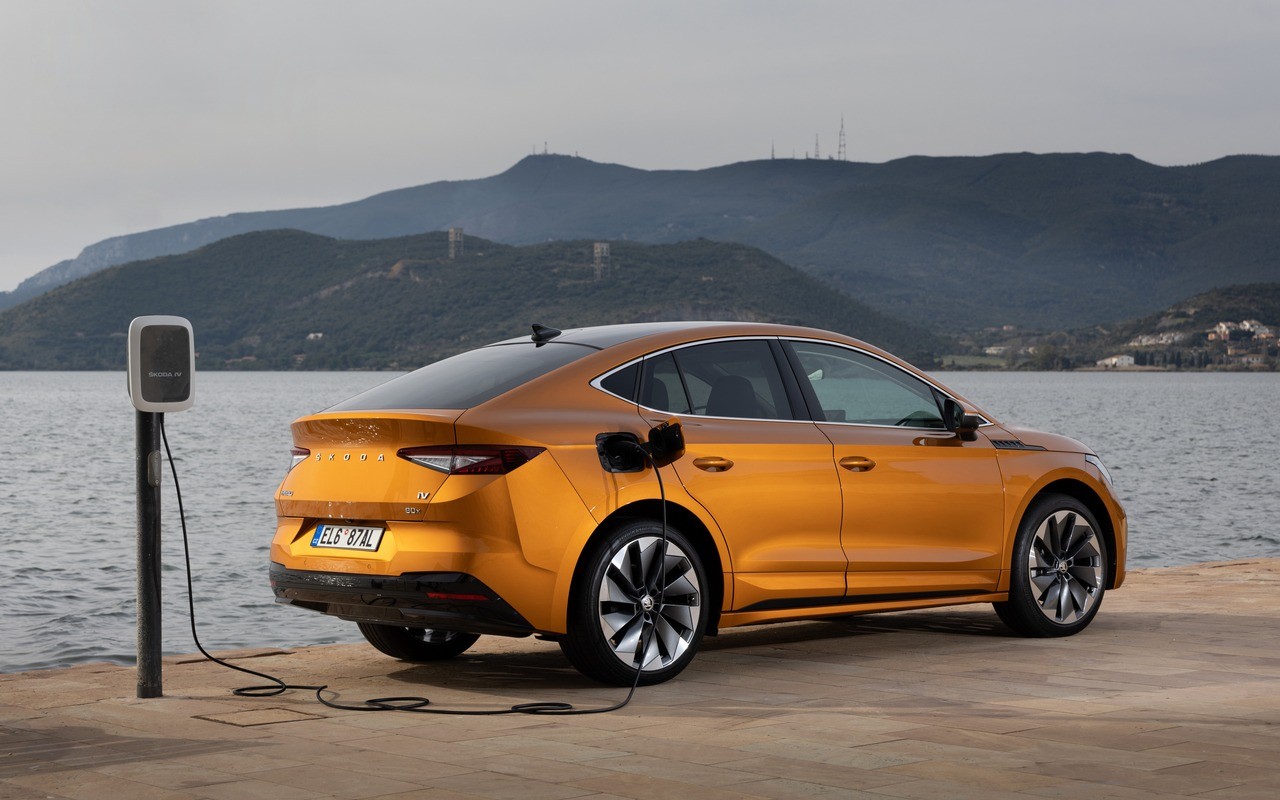 Skoda Enyaq Coupé iV: nuove immagini