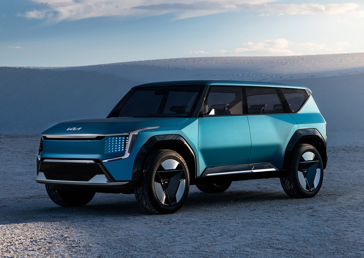 Kia EV9 Concept: immagini ufficiali