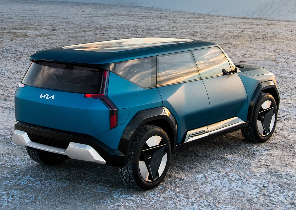 Kia EV9 Concept: immagini ufficiali