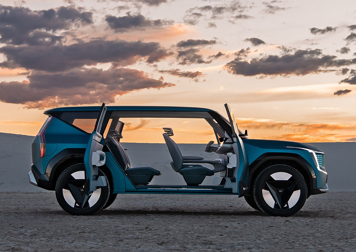 Kia EV9 Concept: immagini ufficiali