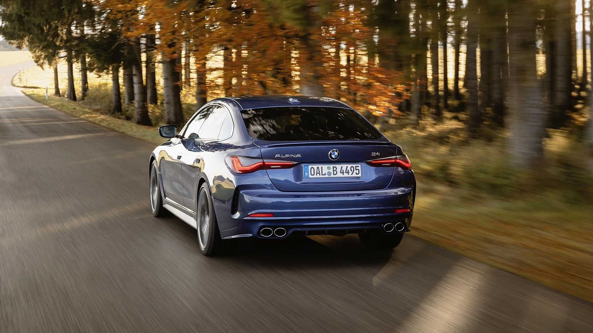 BMW Alpina B4 Gran Coupé: le immagini ufficiali