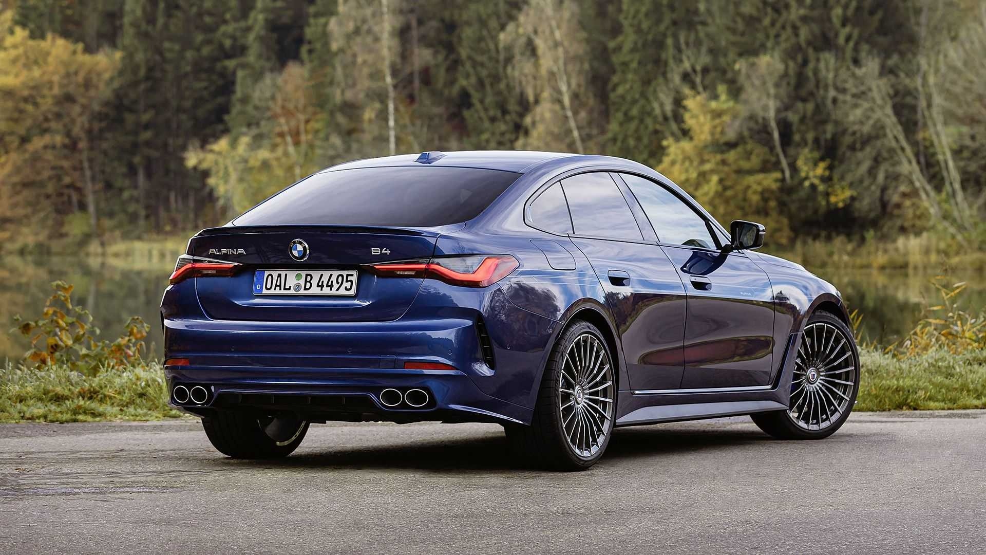 BMW Alpina B4 Gran Coupé: le immagini ufficiali