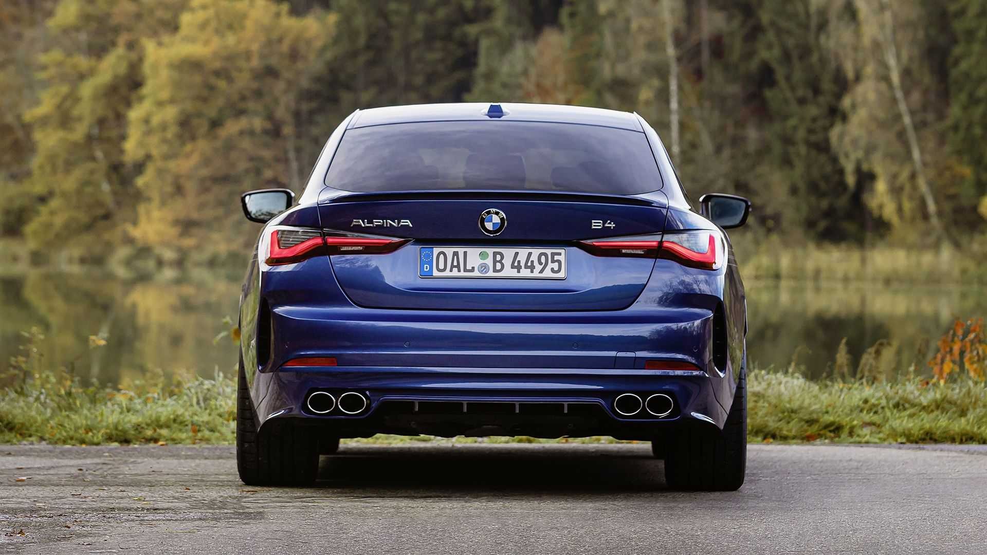 BMW Alpina B4 Gran Coupé: le immagini ufficiali