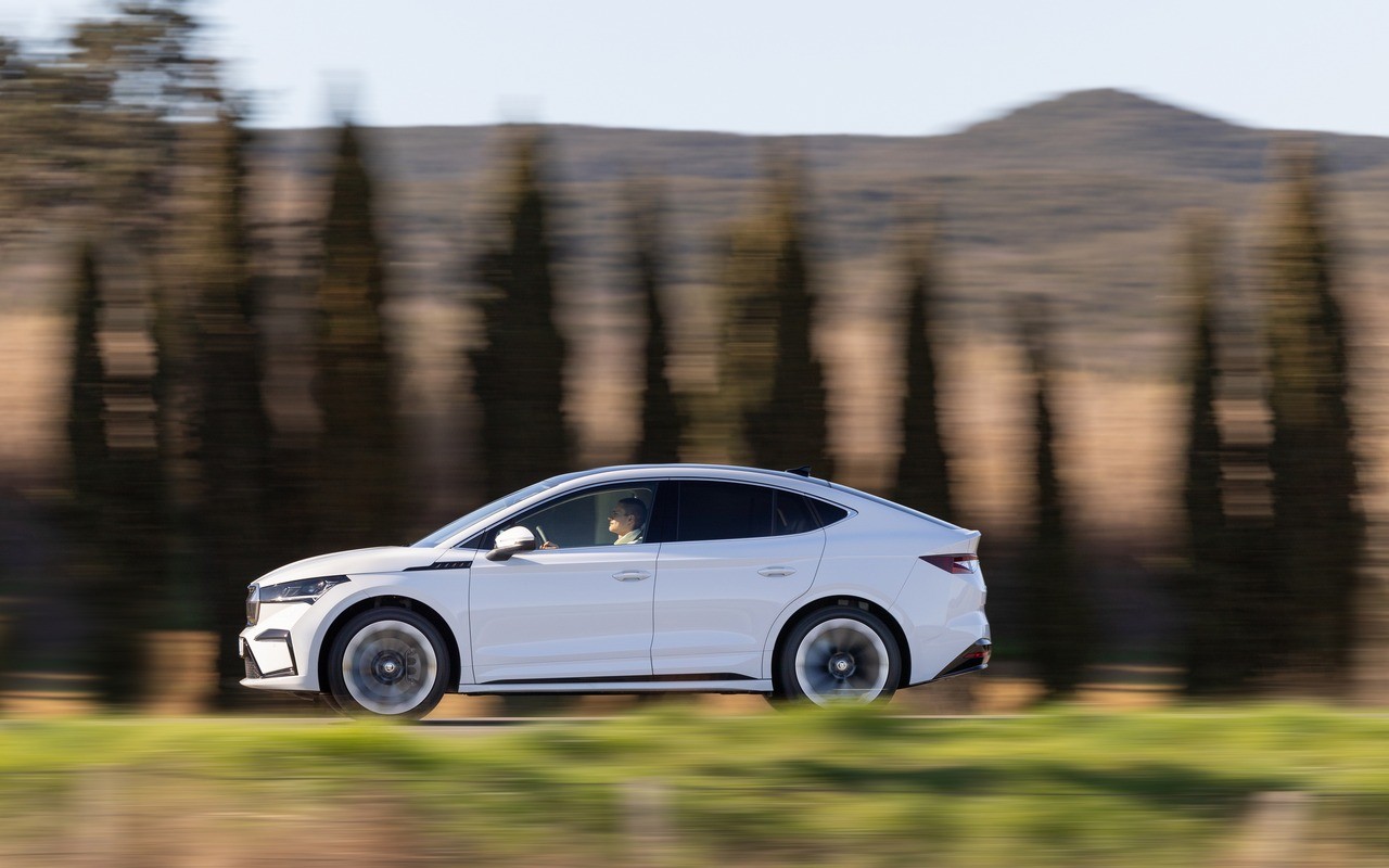 Skoda Enyaq Coupé iV: nuove immagini