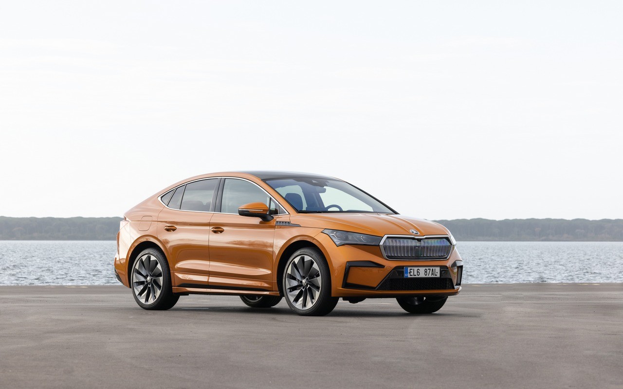 Skoda Enyaq Coupé iV: nuove immagini