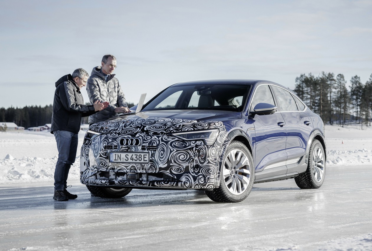 Audi e-tron Sportback: un anticipo del restyling