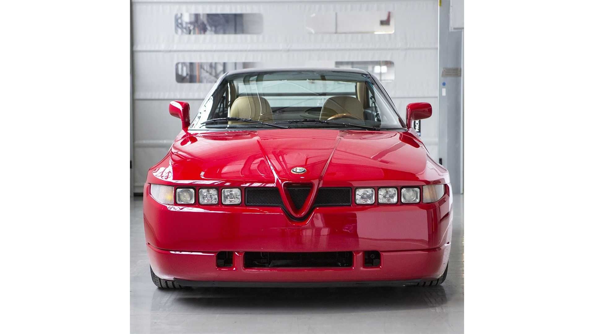 Alfa Romeo SZ restaurata dal centro Heritage di FCA: le foto ufficiali