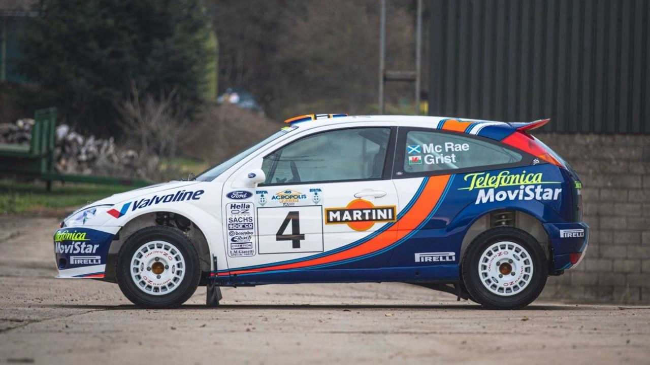 WRC: la Ford Focus di Colin McRae