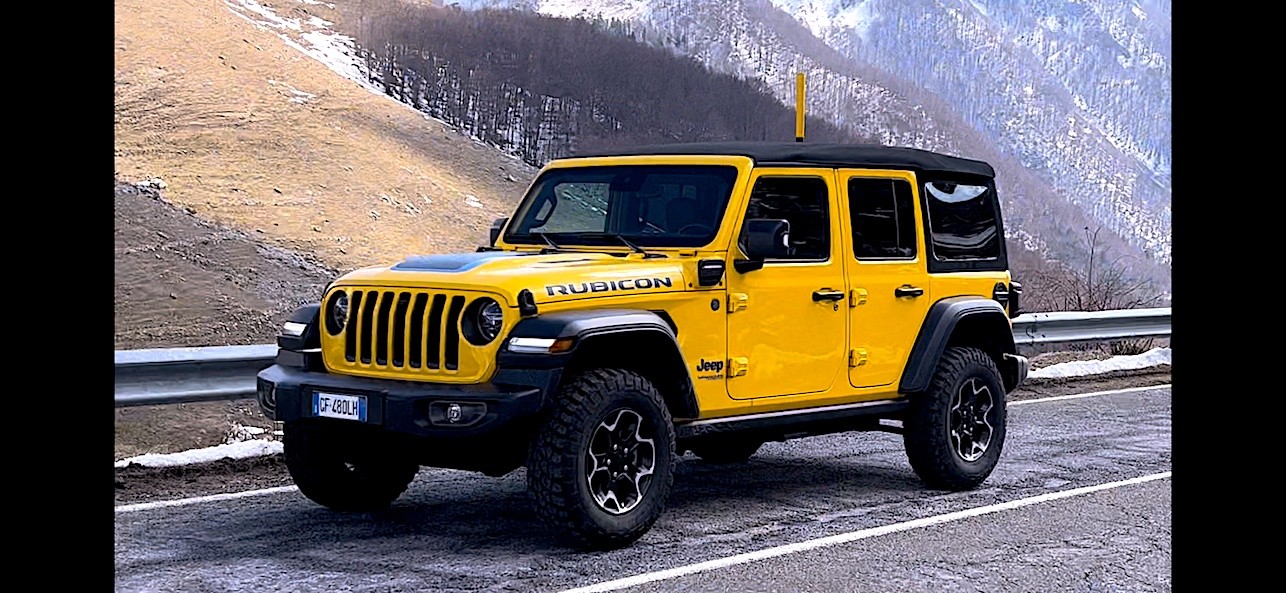 Jeep Wrangler Unlimited Rubicon 4Xe: la prova su strada