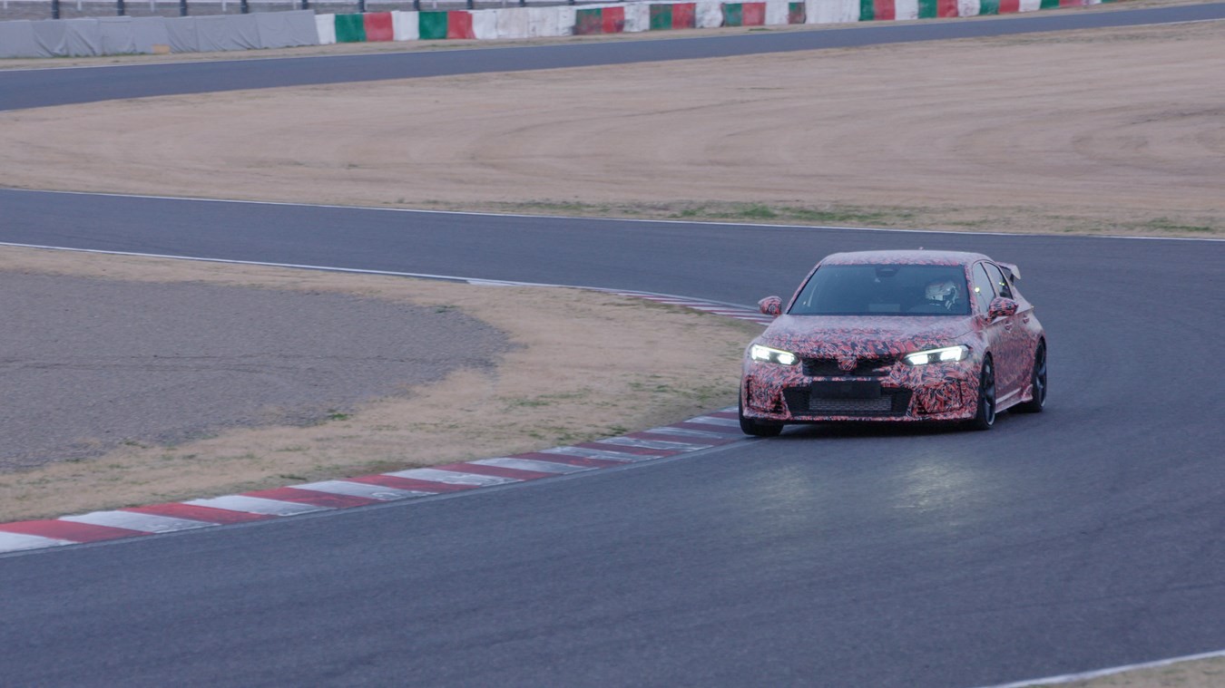 Nuova Honda Civic Type R record a Suzuka