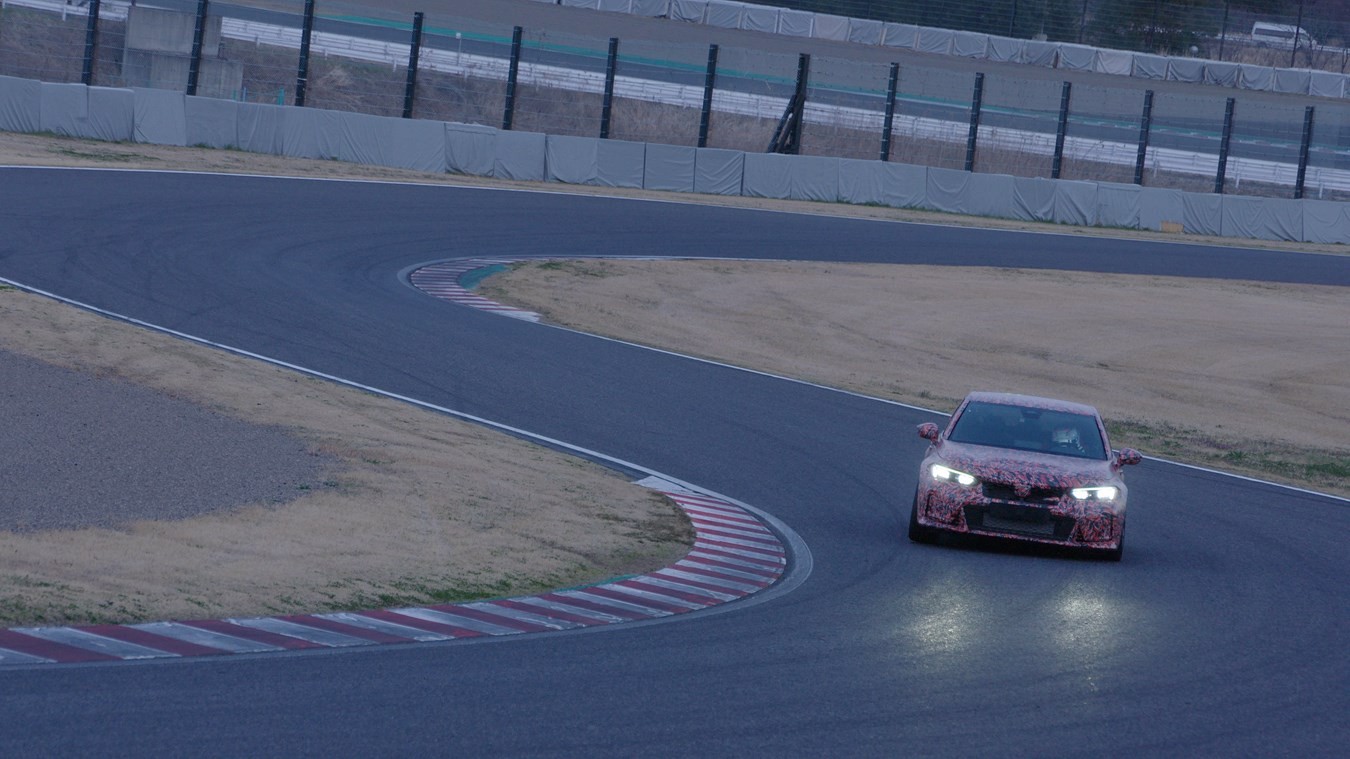 Nuova Honda Civic Type R record a Suzuka