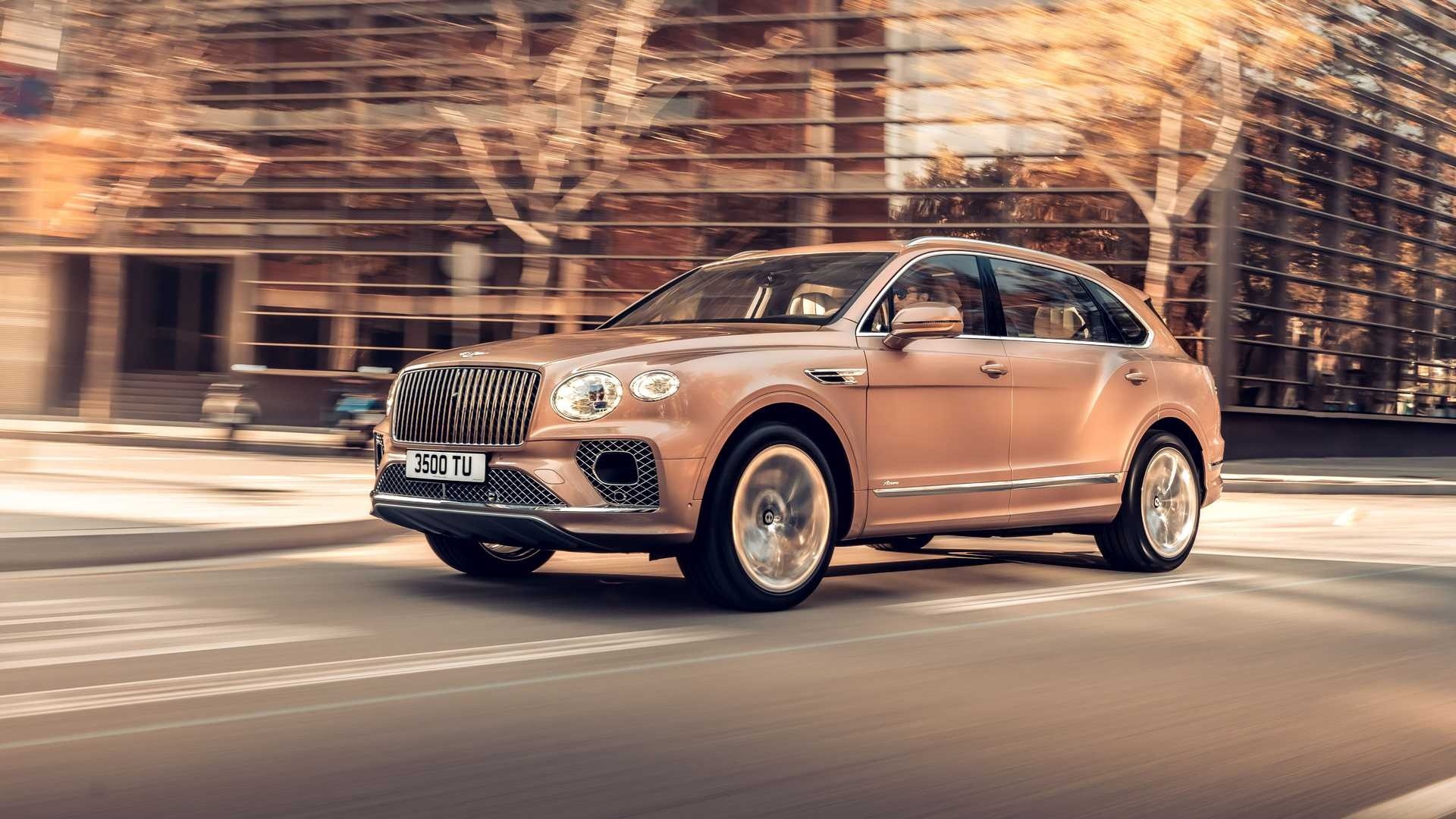 Bentley Bentayga EWB: le immagini ufficiali