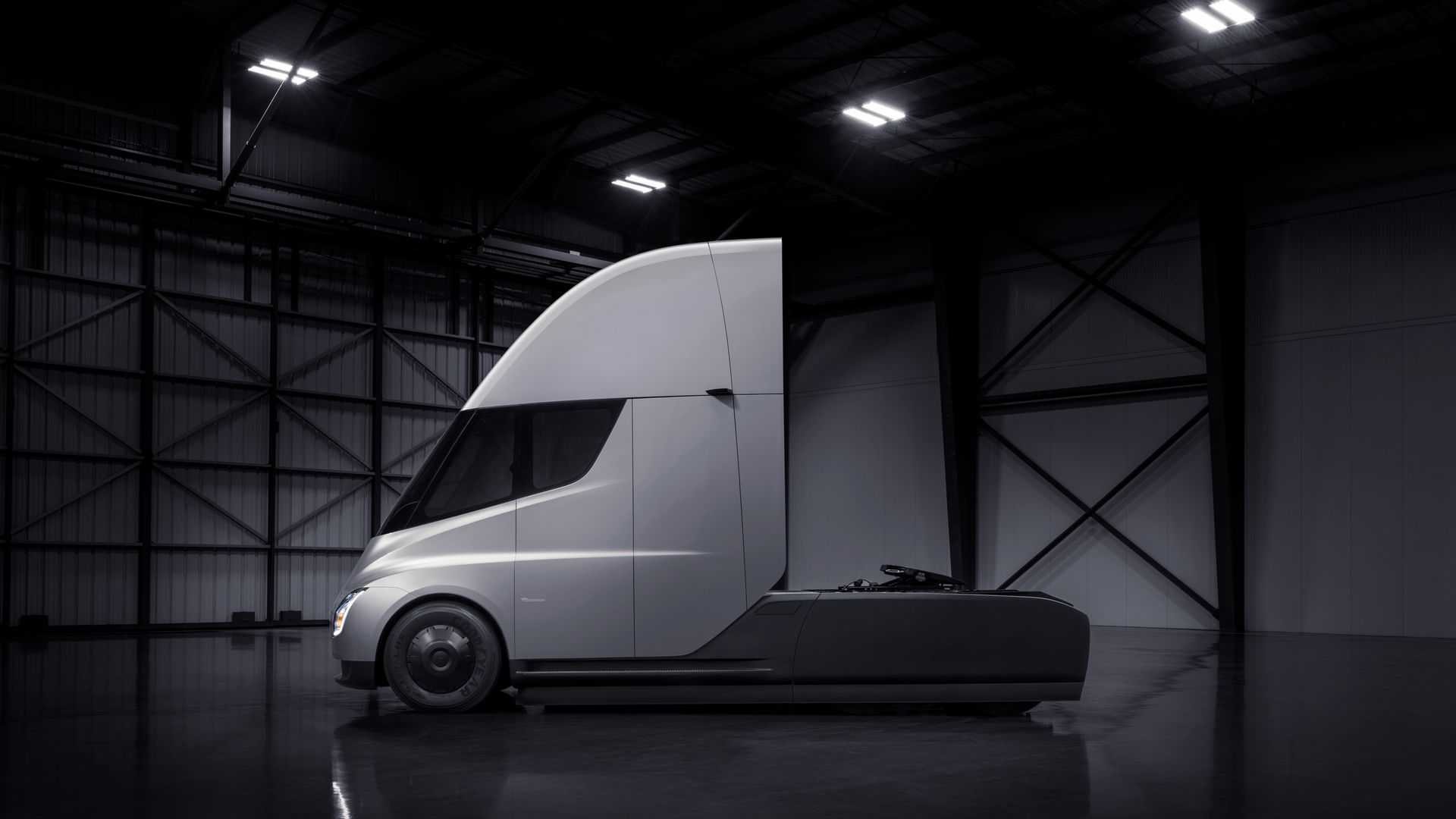 Tesla Semi: le immagini rendering