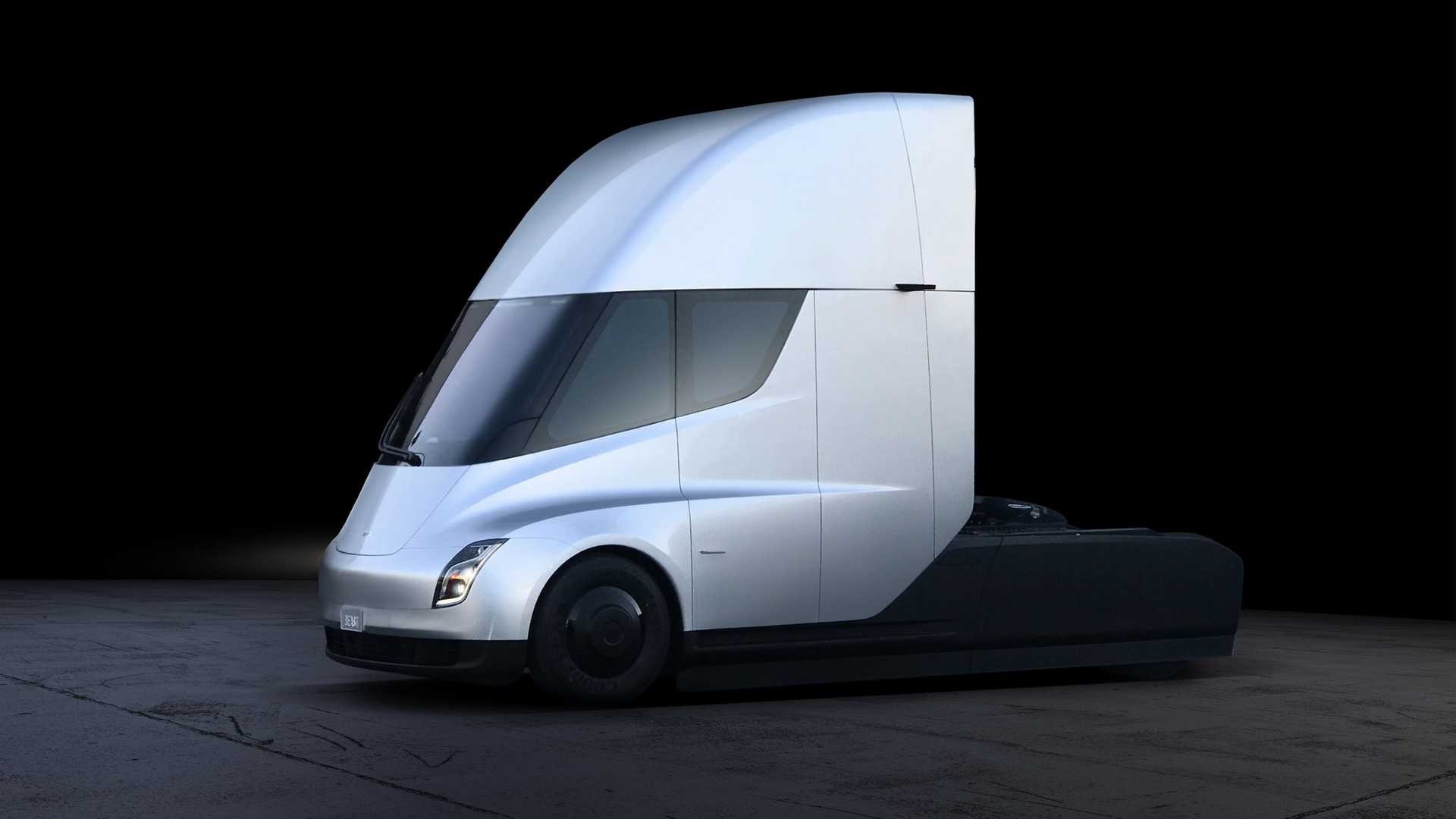 Tesla Semi: le immagini rendering