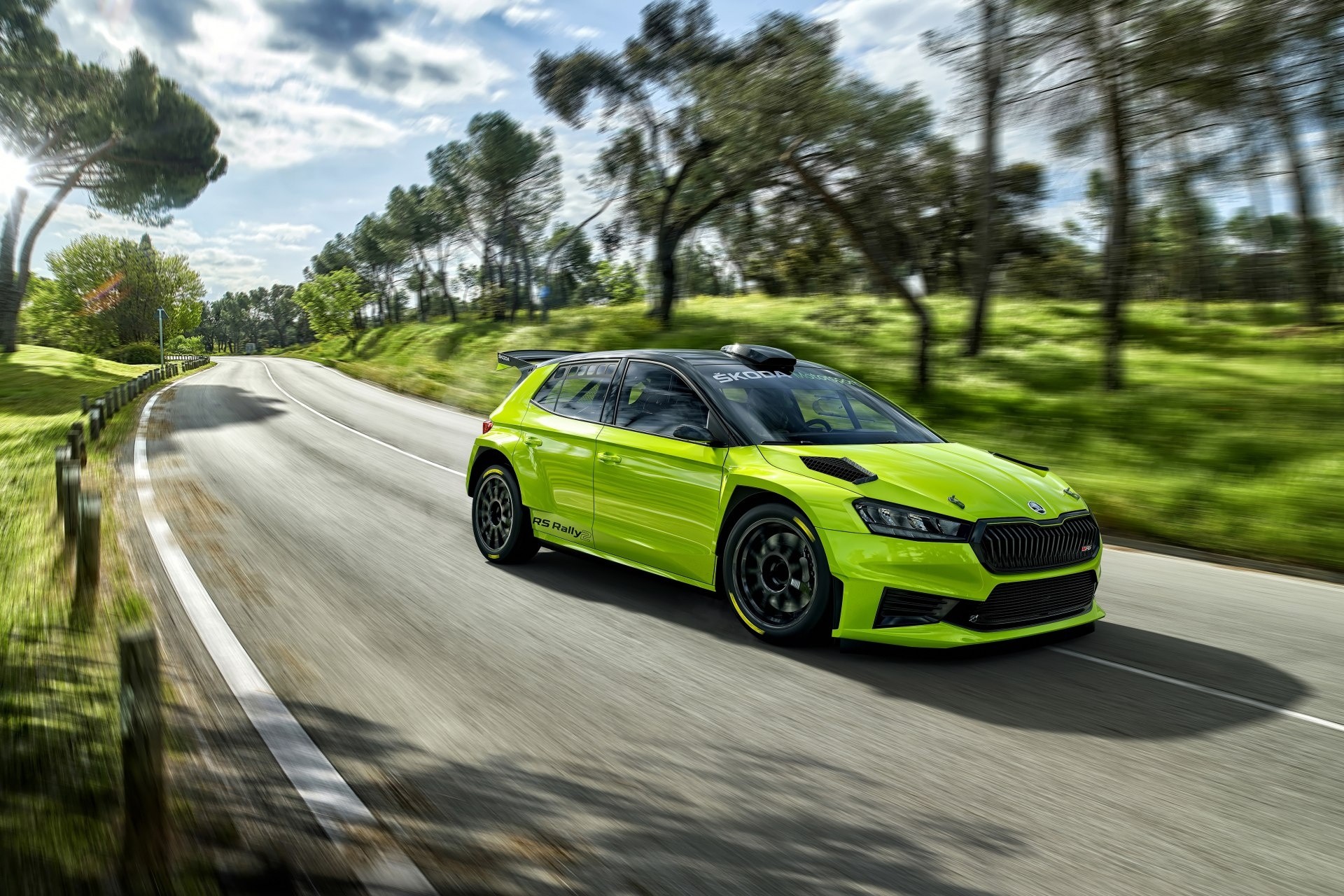 Skoda Fabia RS Rally2: immagini ufficiali