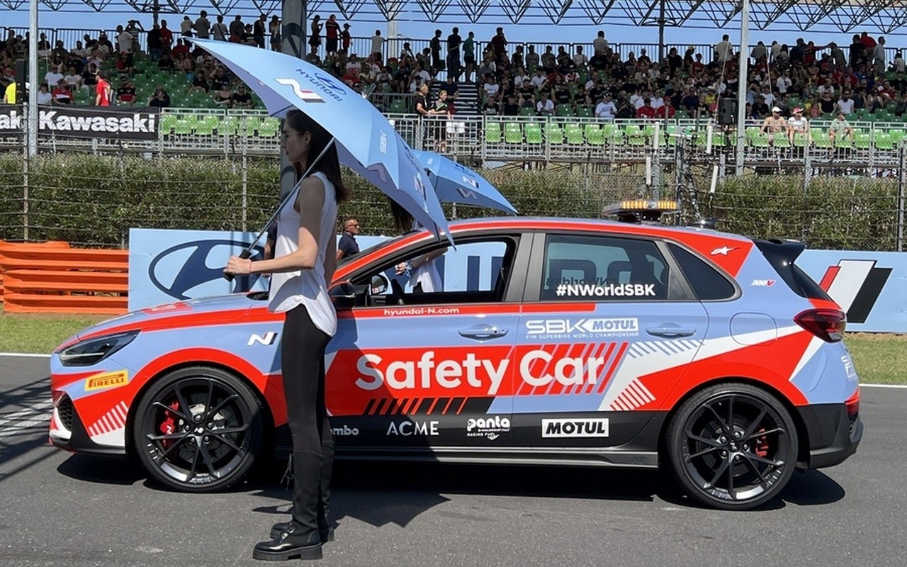 Hyundai Kona N e i30 N Safety car: Circuito di Misano SBK 2022