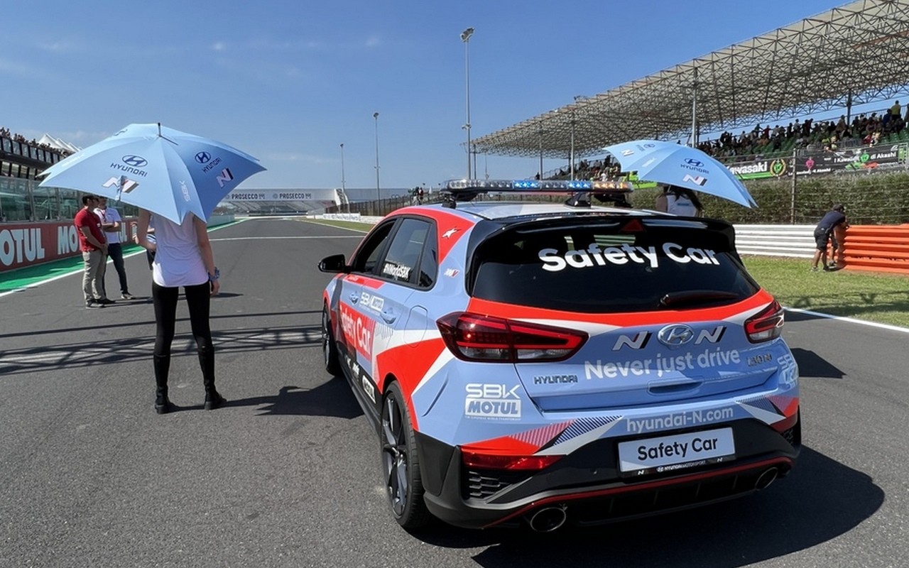 Hyundai Kona N e i30 N Safety car: Circuito di Misano SBK 2022