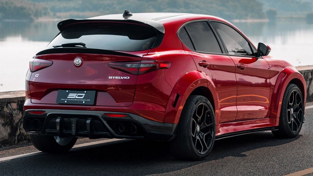 Alfa Romeo Stelvio by SD Carbon: le immagini