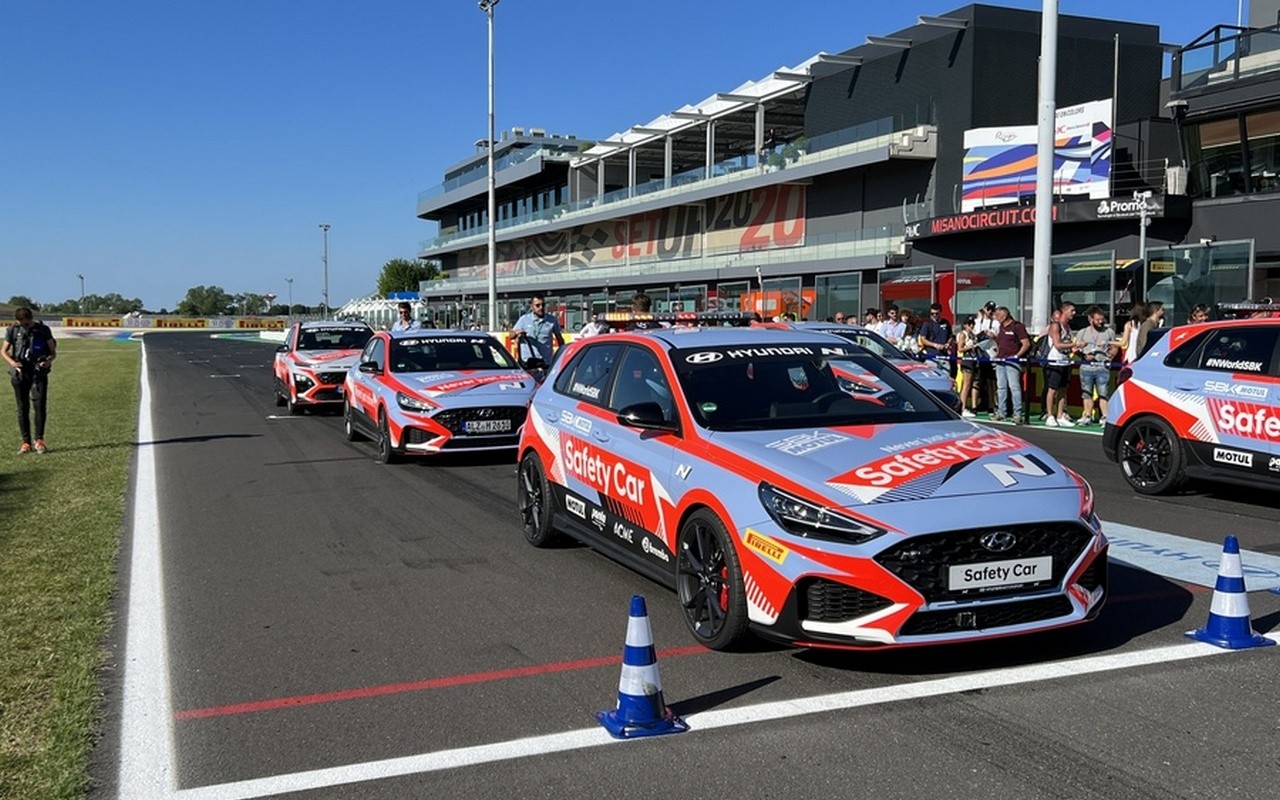 Hyundai Kona N e i30 N Safety car: Circuito di Misano SBK 2022