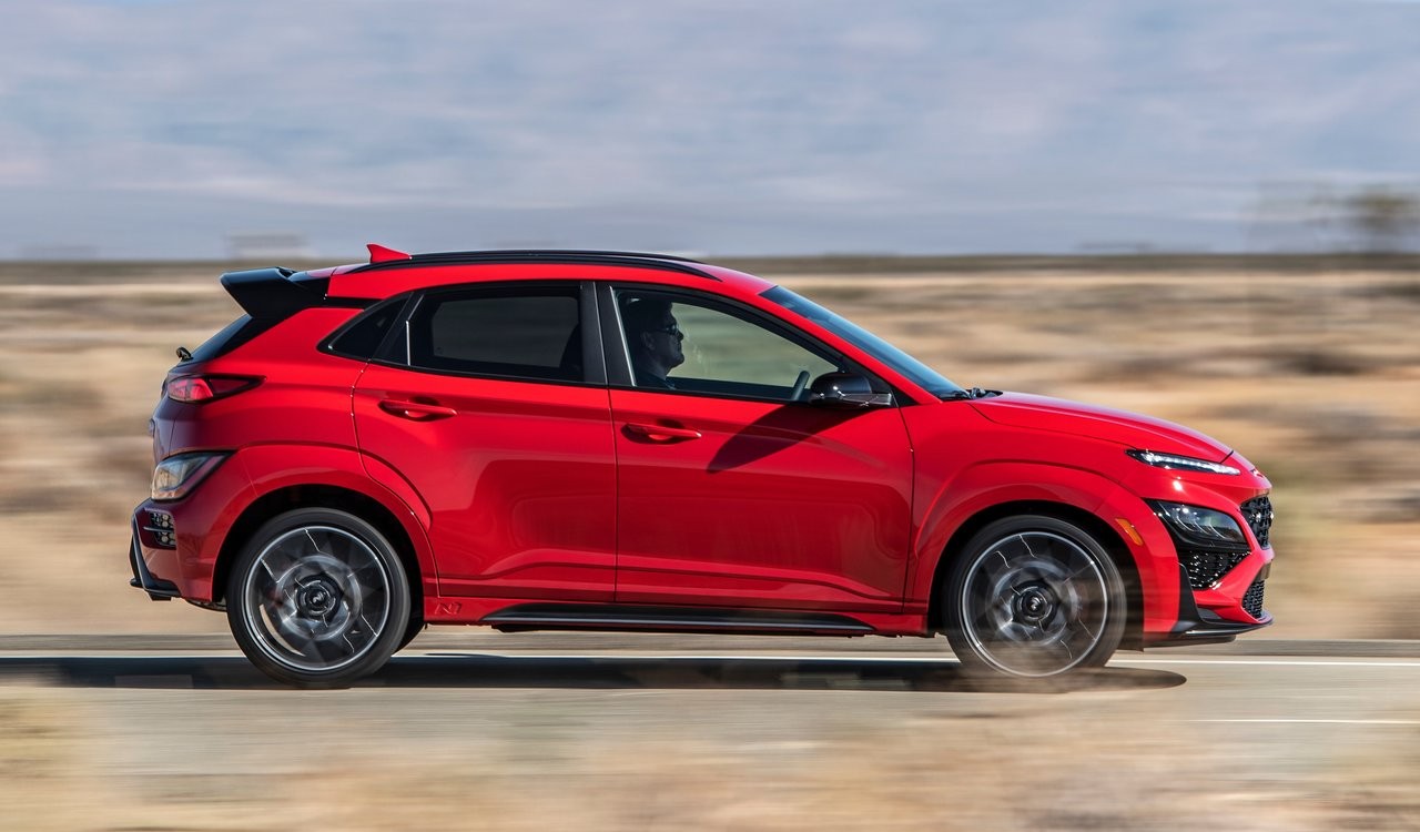 Hyundai Kona N: le immagini della prova su strada