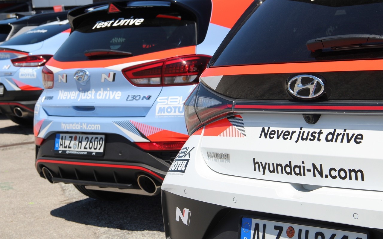 Hyundai Kona N e i30 N Safety car: Circuito di Misano SBK 2022