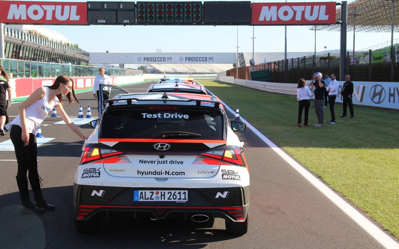 Hyundai Kona N e i30 N Safety car: Circuito di Misano SBK 2022