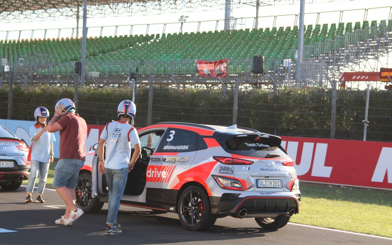 Hyundai Kona N e i30 N Safety car: Circuito di Misano SBK 2022