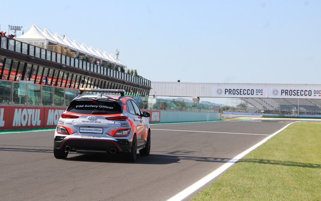 Hyundai Kona N e i30 N Safety car: Circuito di Misano SBK 2022