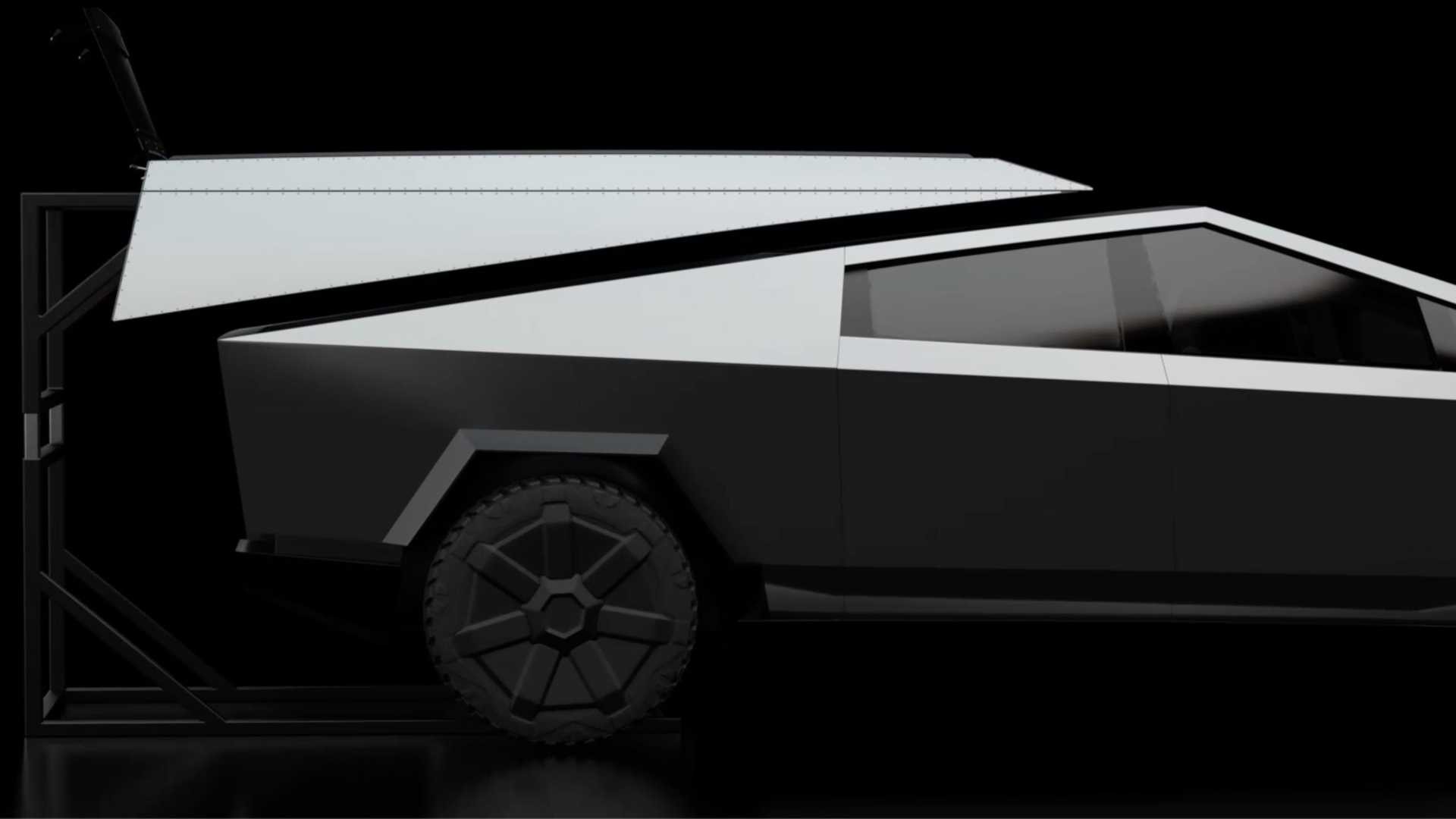 Tesla Cybertruck Space Campers: le immagini