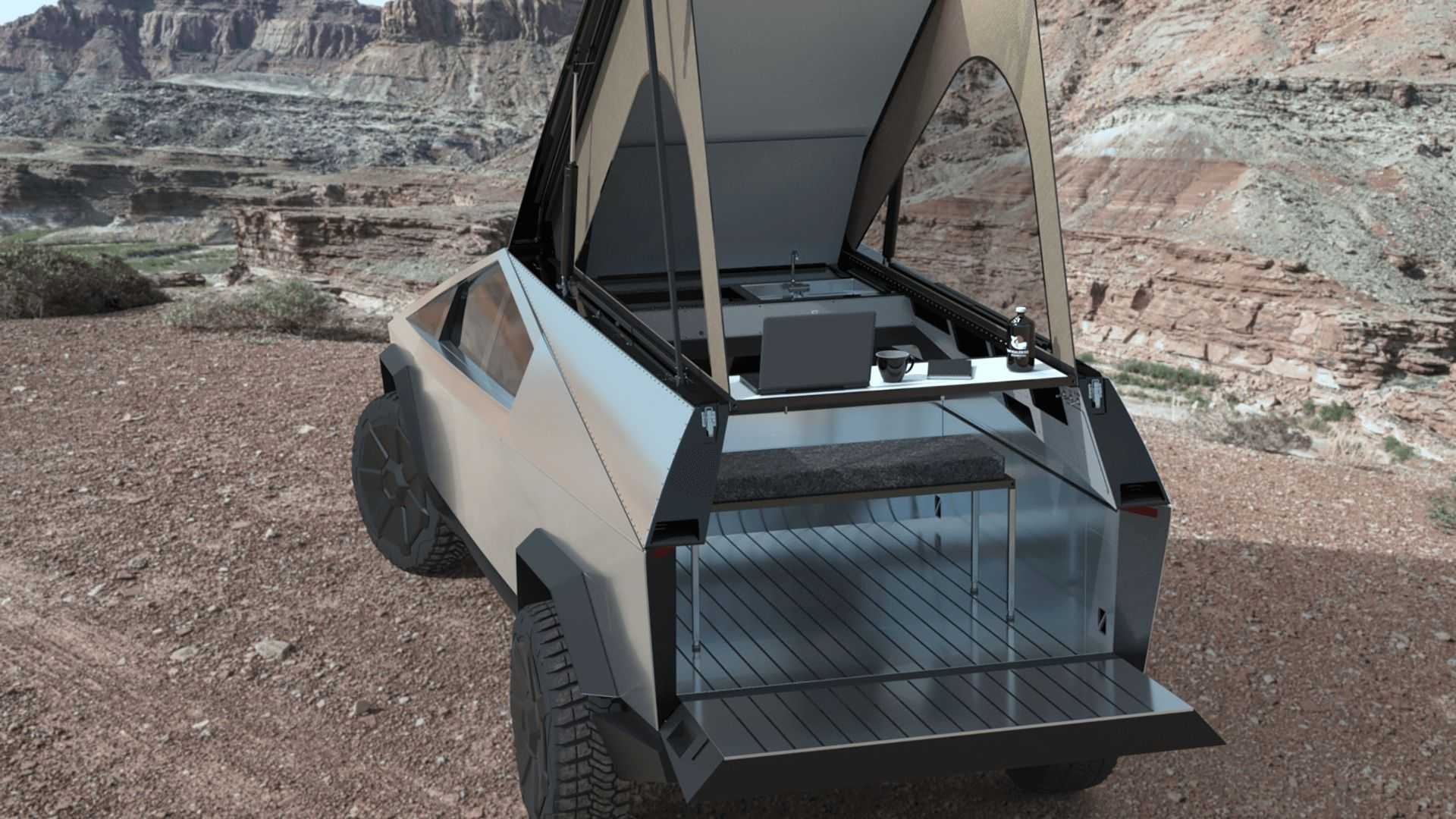 Tesla Cybertruck Space Campers