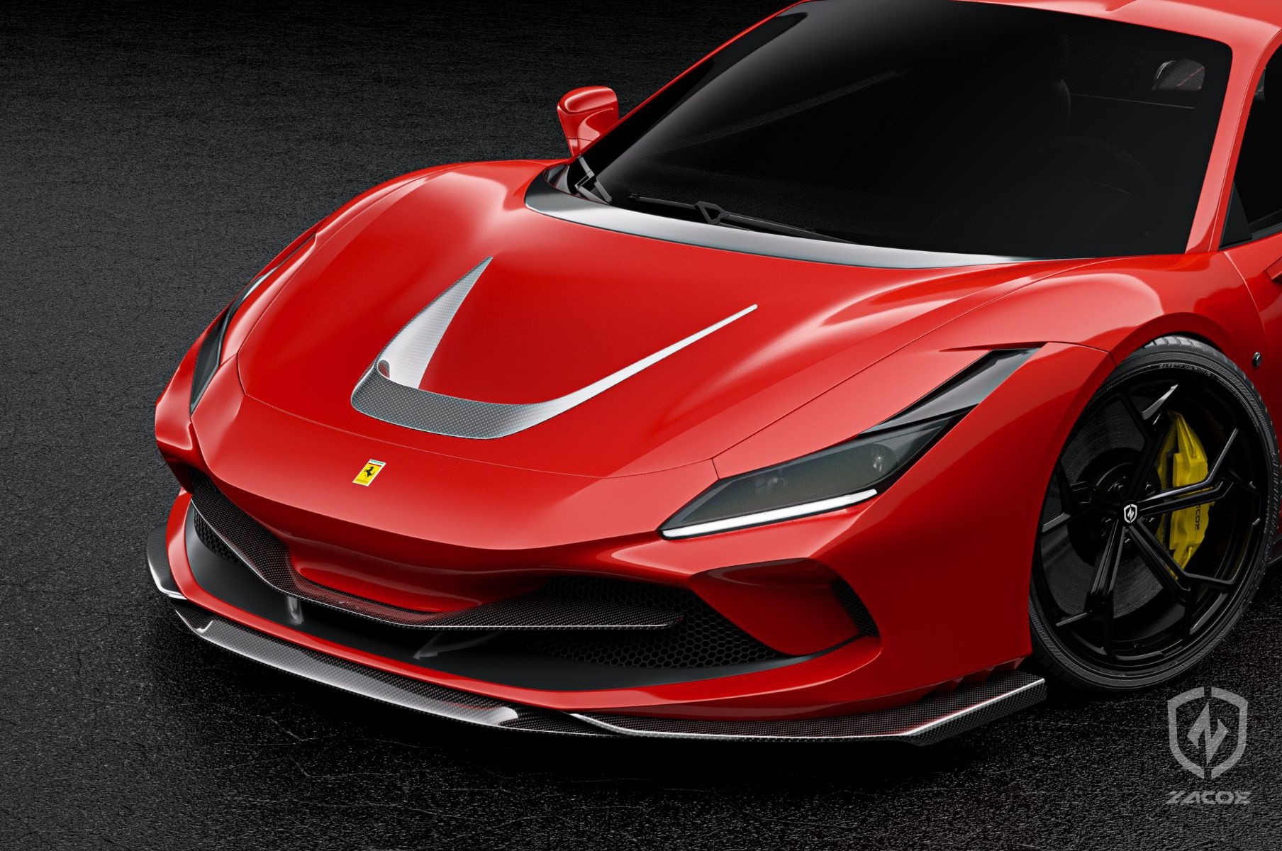 Ferrari F8 Zacoe: le immagini