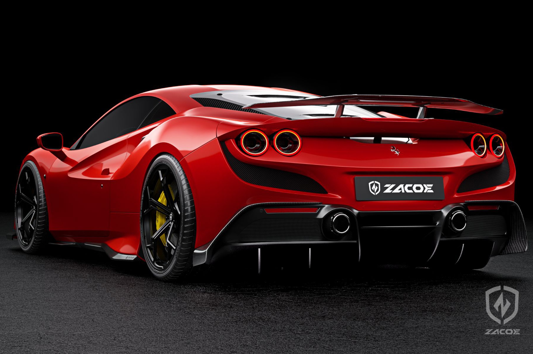 Ferrari F8 Zacoe: le foto