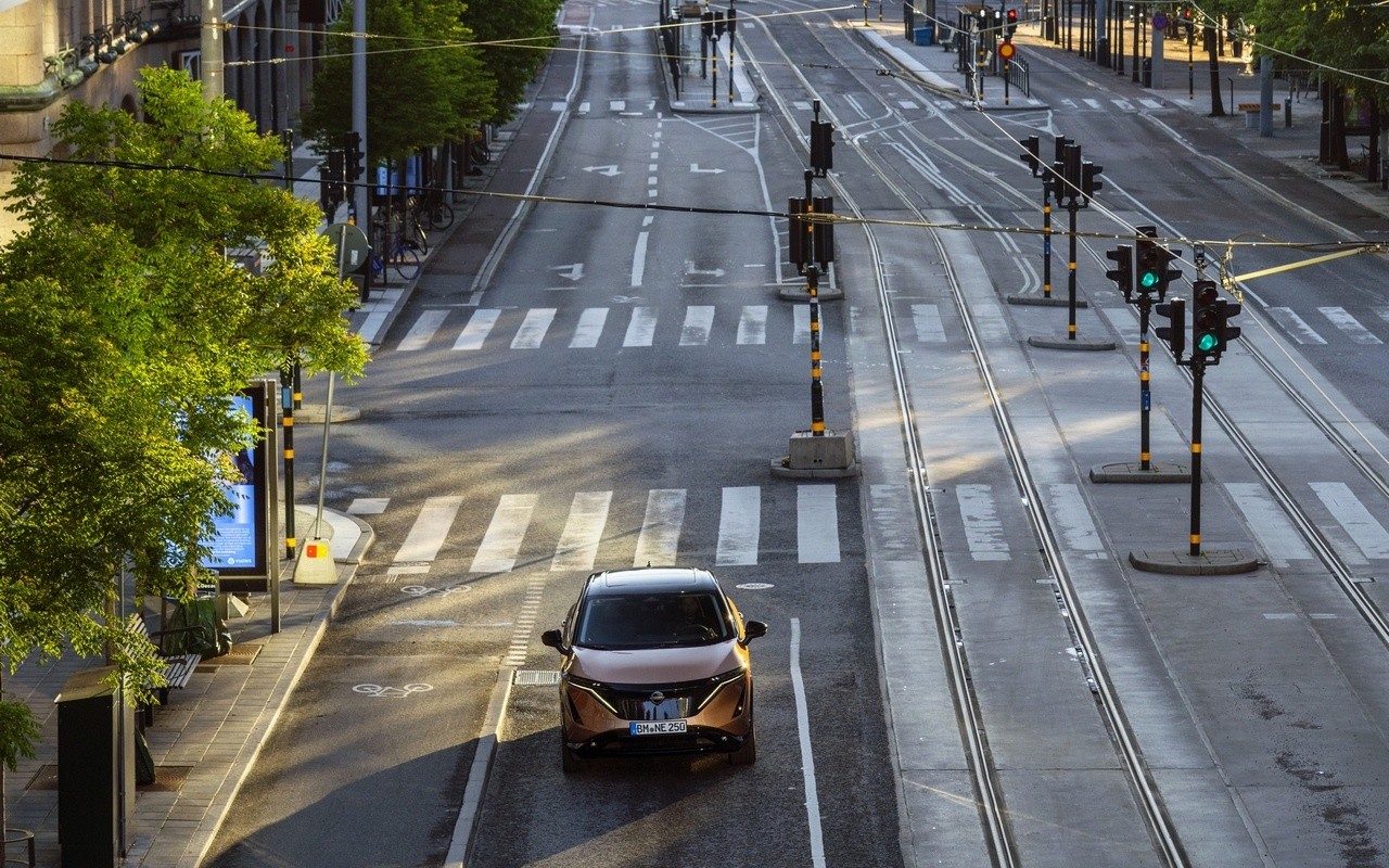 Nissan Ariya: nuove immagini ufficiali