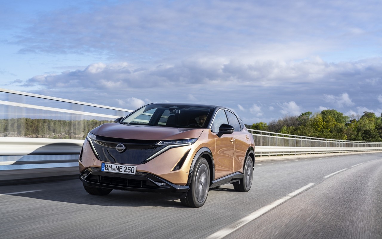 Nissan Ariya: nuove immagini ufficiali