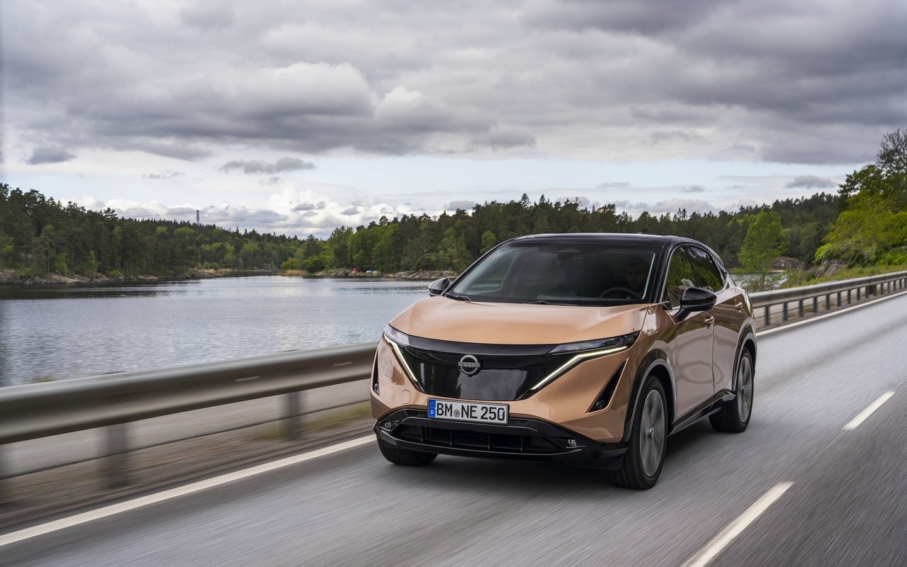 Nissan Ariya: nuove immagini ufficiali