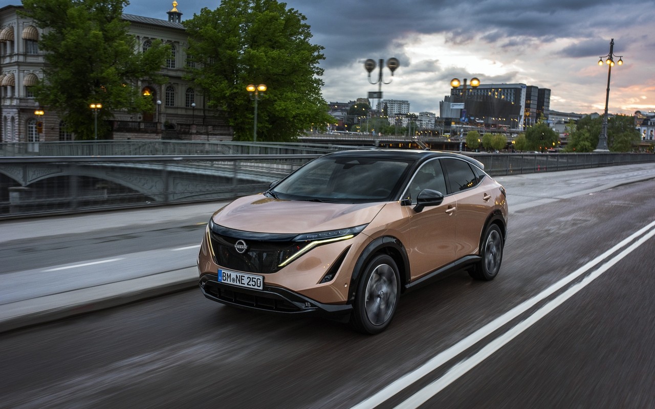 Nissan Ariya: nuove immagini ufficiali