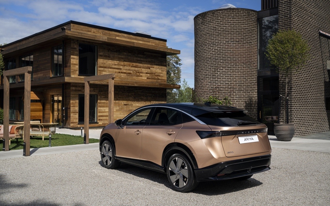 Nissan Ariya: nuove immagini ufficiali