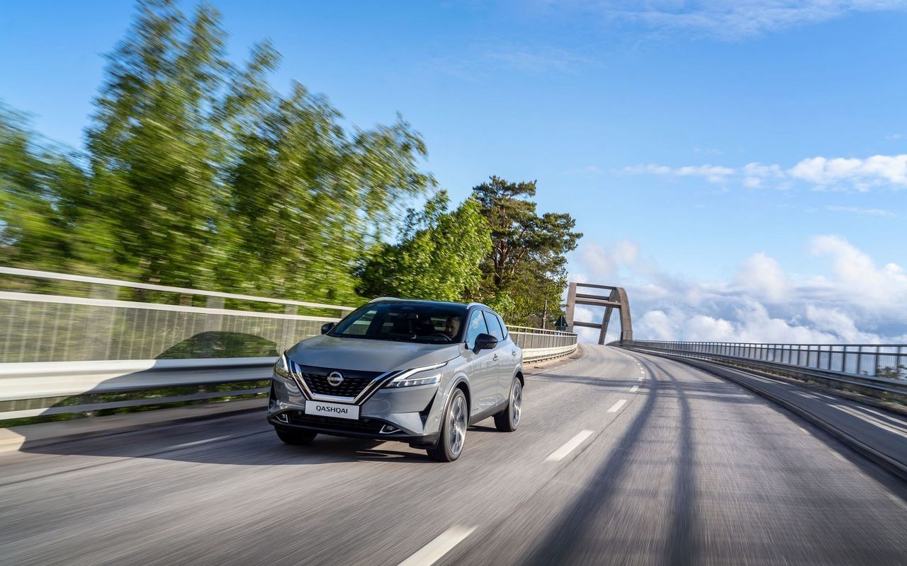 Nissan Qashqai e-Power: le immagini ufficiali