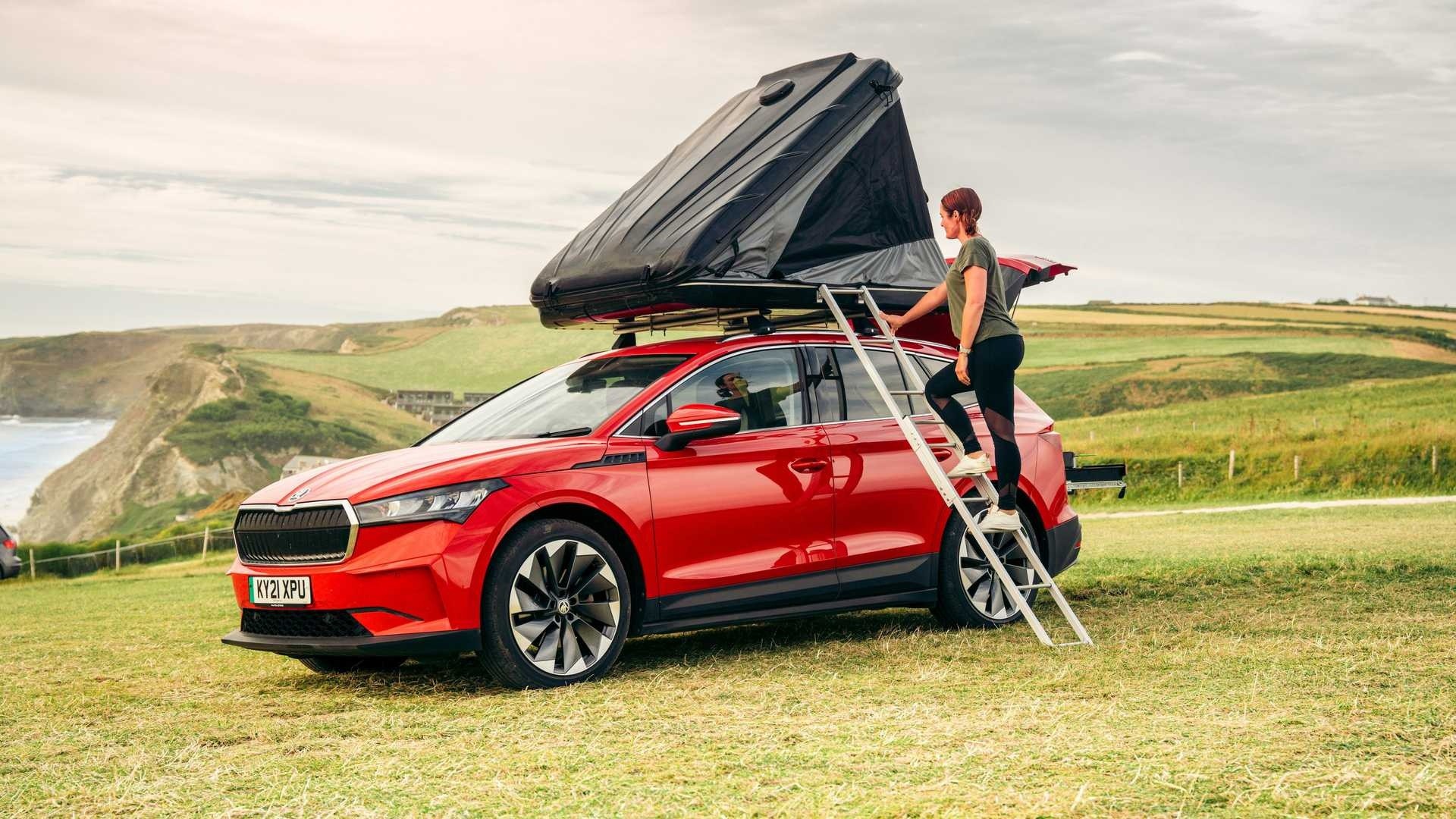 Skoda Enyaq iV Camper: le immagini ufficiali