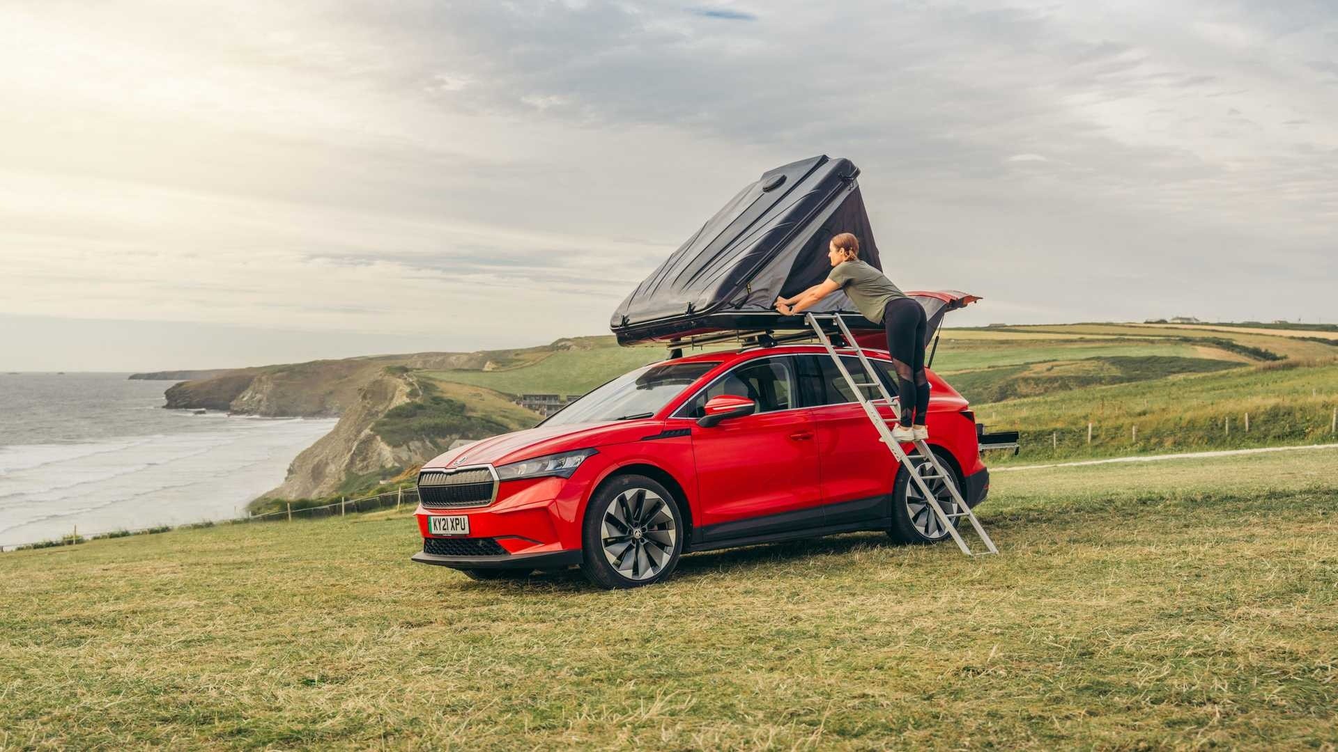 Skoda Enyaq iV Camper: le immagini ufficiali