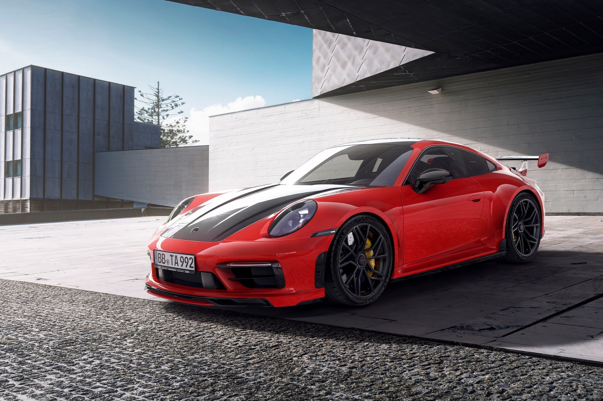 Porsche 911 GTS Techart: le foto