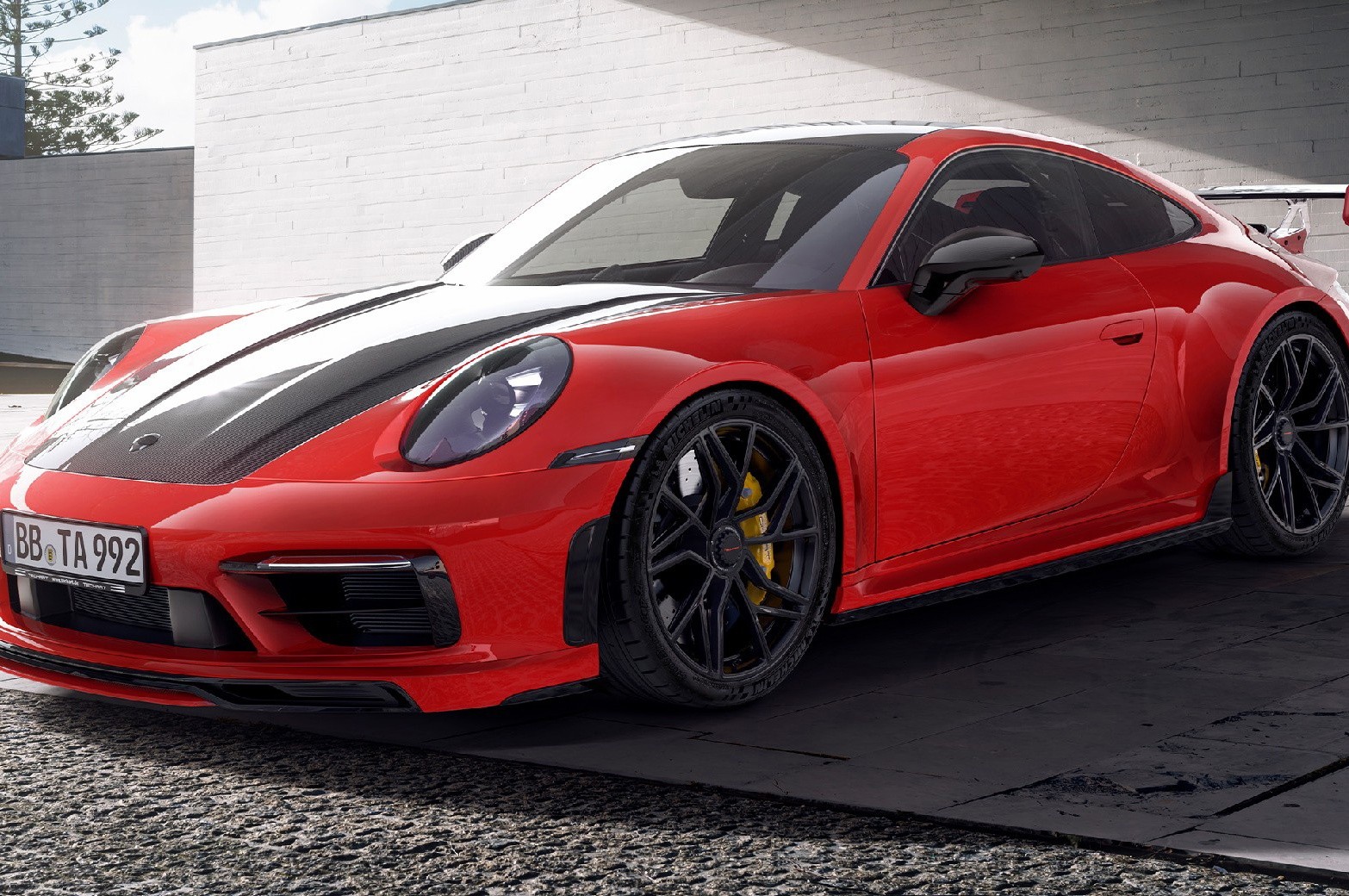 Porsche 911 GTS Techart: le foto