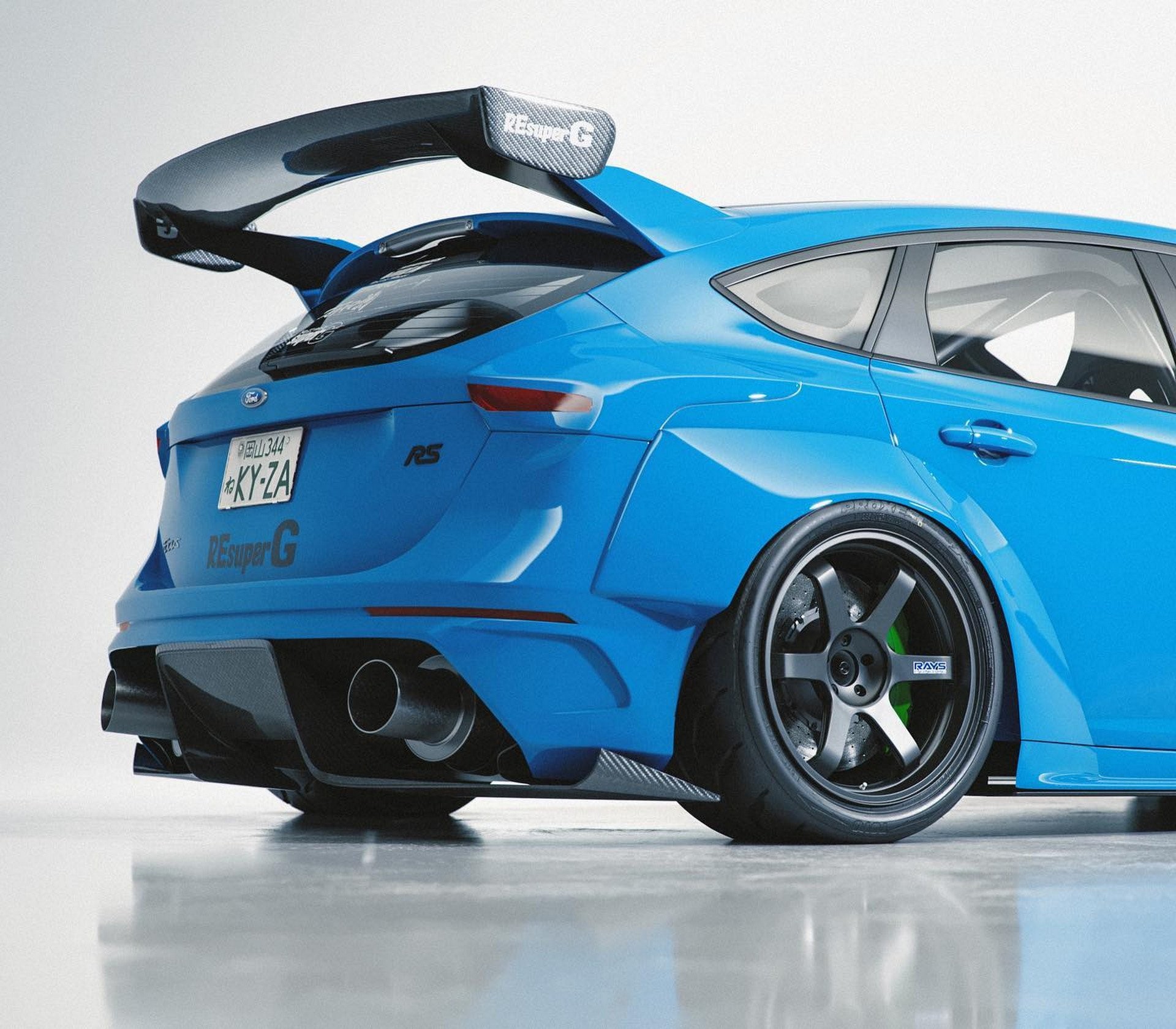 Ford Focus RS by the_kyza: le immagini