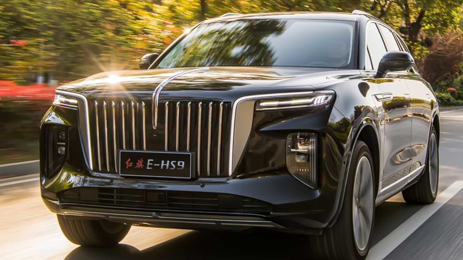 Hongqi E-HS9: le immagini ufficiali